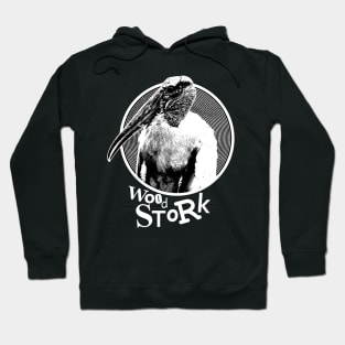 Punk Rock Wood Stork Hoodie